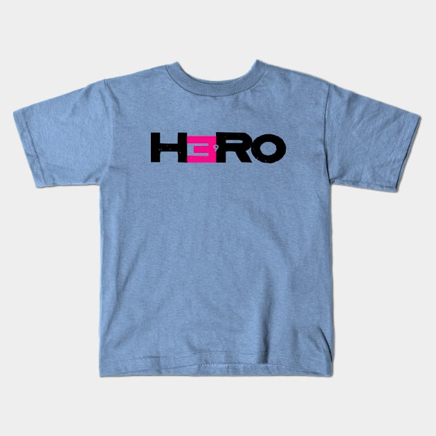 Hero Logo Kids T-Shirt by Hero Knarate